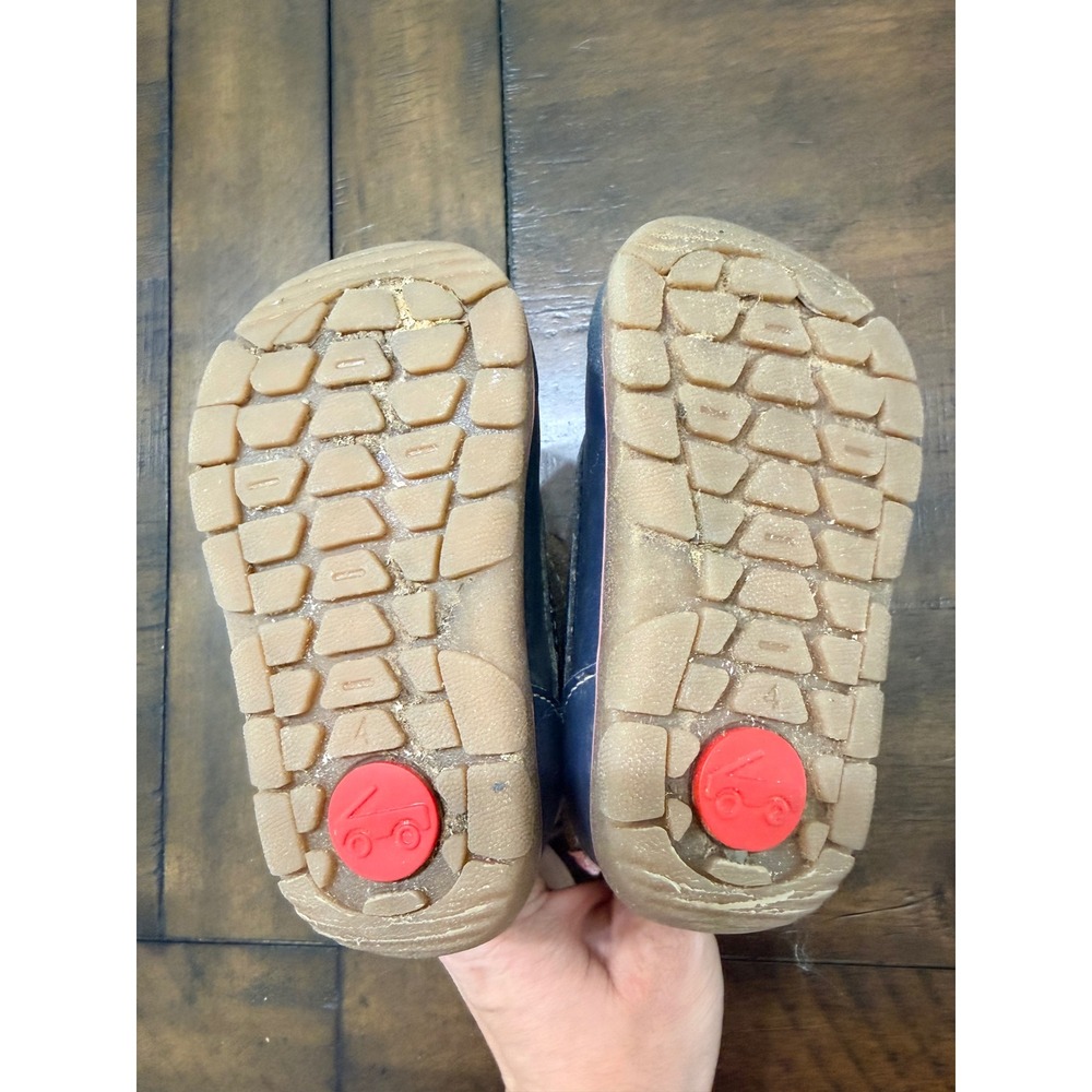 See Kai Run Toddler Waterproof Insulated Winter Boots Navy Pink Size 4 - Picture 7 of 8